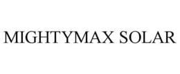 MIGHTYMAX SOLAR trademark