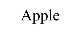 APPLE trademark