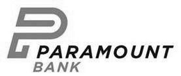 P PARAMOUNT BANK trademark
