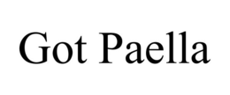 GOT PAELLA trademark