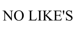NO LIKE'S trademark