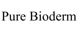 PURE BIODERM trademark