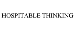 HOSPITABLE THINKING trademark
