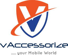 V VACCESSORIZE ..... YOUR MOBILE WORLD trademark