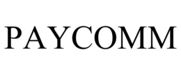 PAYCOMM trademark