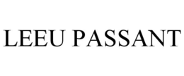 LEEU PASSANT trademark