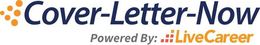 COVER-LETTER-NOW POWERED BY: LIVECAREER trademark