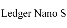 LEDGER NANO S trademark
