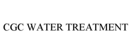 CGC WATER TREATMENT trademark
