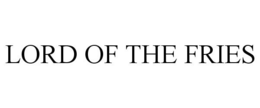 LORD OF THE FRIES trademark