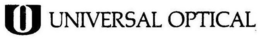 UO UNIVERSAL OPTICAL trademark