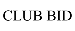 CLUB BID trademark