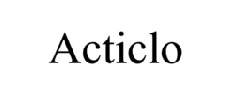 ACTICLO trademark