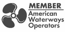 MEMBER AMERICAN WATERWAYS OPERATORS trademark