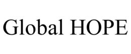 GLOBAL HOPE trademark