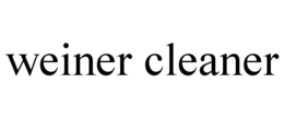 WEINER CLEANER trademark