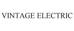 VINTAGE ELECTRIC trademark