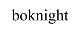 BOKNIGHT trademark