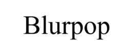 BLURPOP trademark