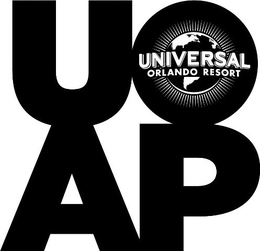UOAP UNIVERSAL ORLANDO RESORT trademark
