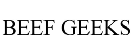 BEEF GEEKS trademark