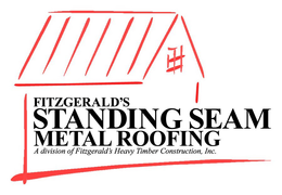 FITZGERALD'S STANDING SEAM METAL ROOFING A DIVISION OF FITZGERALD'S HEAVY TIMBER CONSTRUCTION, INC. trademark