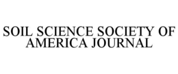 SOIL SCIENCE SOCIETY OF AMERICA JOURNAL trademark