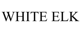 WHITE ELK trademark