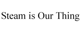 STEAM IS OUR THING trademark