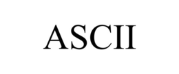 ASCII trademark