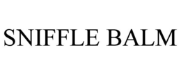 SNIFFLE BALM trademark