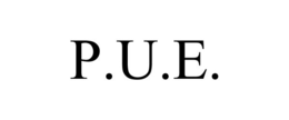 P.U.E. trademark