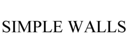 SIMPLE WALLS trademark