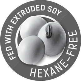 FED WITH EXTRUDED SOY HEXANE-FREE trademark