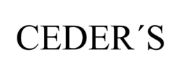 CEDER´S trademark