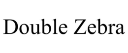 DOUBLE ZEBRA trademark