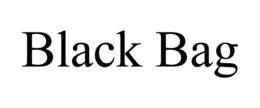 BLACK BAG trademark