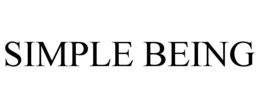 SIMPLE BEING trademark