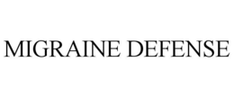 MIGRAINE DEFENSE trademark