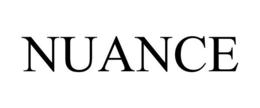 NUANCE trademark