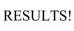 RESULTS! trademark