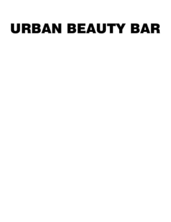 URBAN BEAUTY BAR trademark