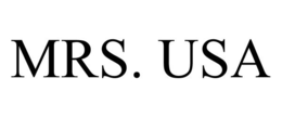 MRS. USA trademark