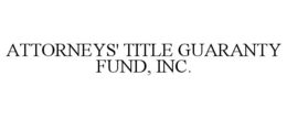 ATTORNEYS' TITLE GUARANTY FUND, INC. trademark