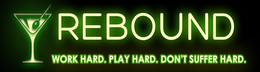 REBOUND WORK HARD. PLAY HARD. DONT SUFFER HARD. trademark