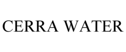 CERRA WATER trademark