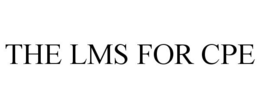 THE LMS FOR CPE trademark