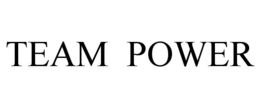 TEAM POWER trademark