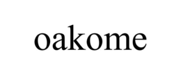 OAKOME trademark