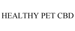 HEALTHY PET CBD trademark